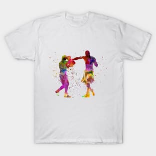 watercolor boxer T-Shirt